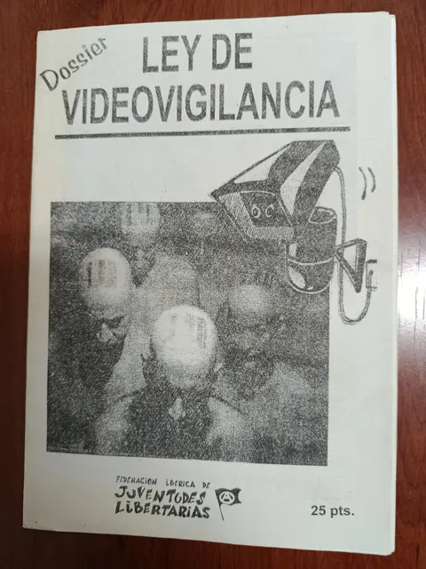 Vista principal de Ley de videovigilancia