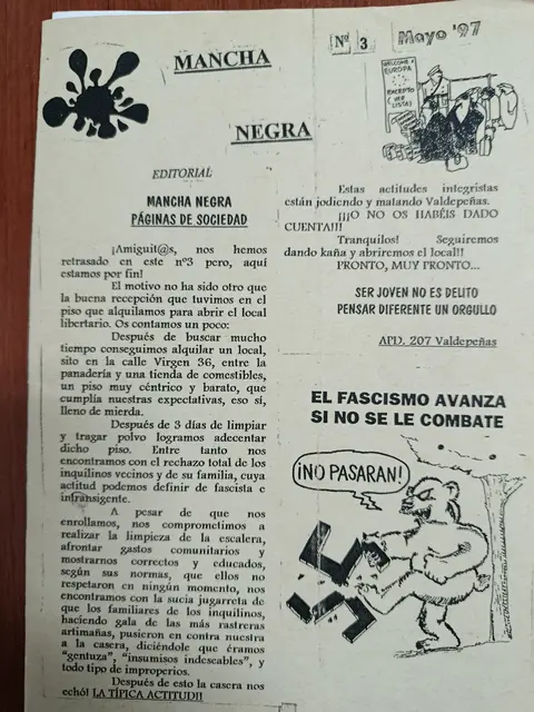 Vista principal de Mancha Negra