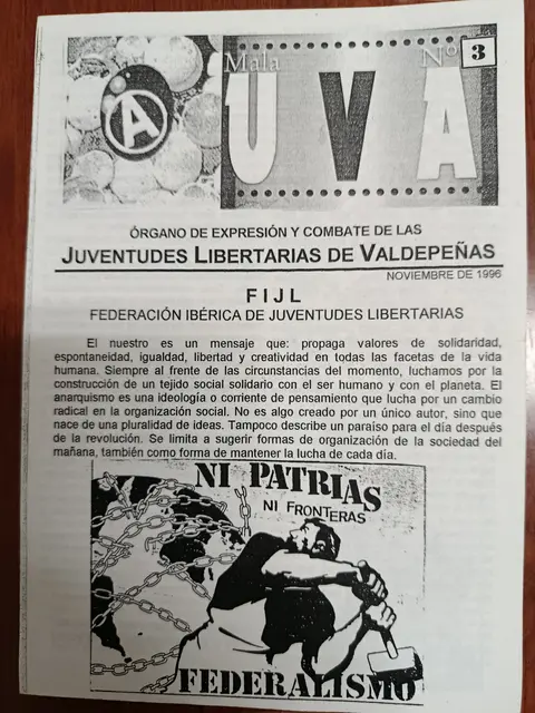 Vista principal de Mala UVA