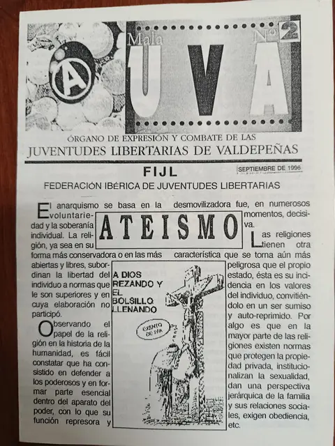 Vista principal de Mala UVA