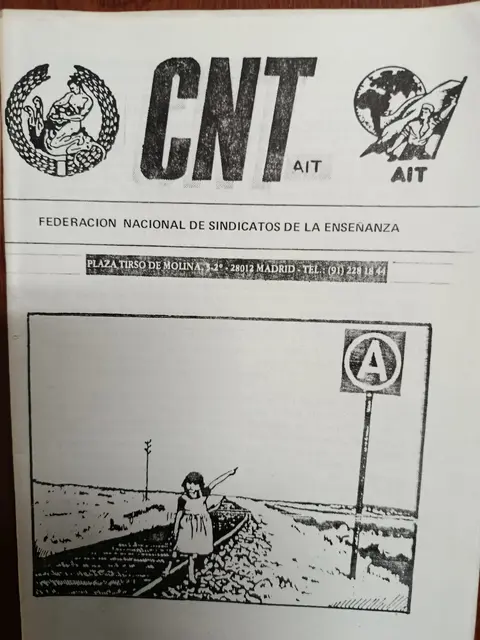 Vista principal de CNT Enseñanza