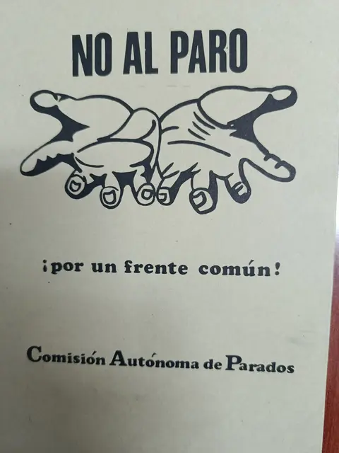 Vista principal de No al paro. ¡Por un frente común!