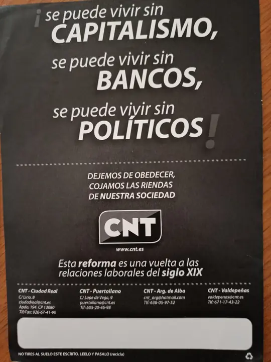 Vista principal de La Reforma Laboral de Rajoy, otro brutal ataque contra los derechos de los trabajadores