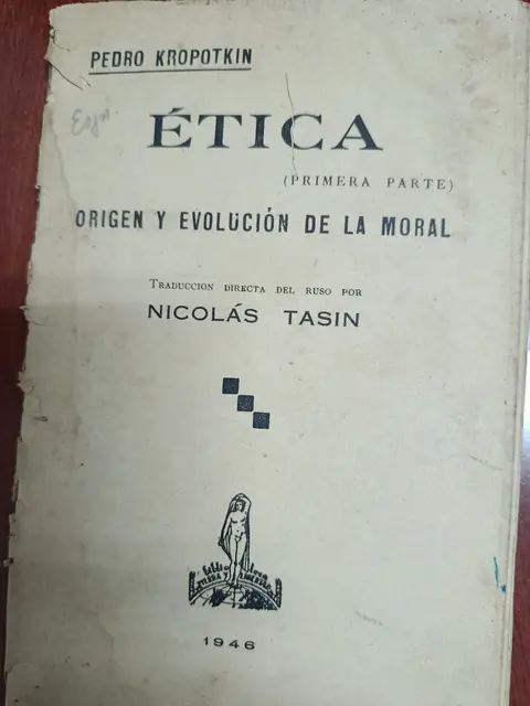 Vista principal de Ética (primera parte): origen y evolución de la moral