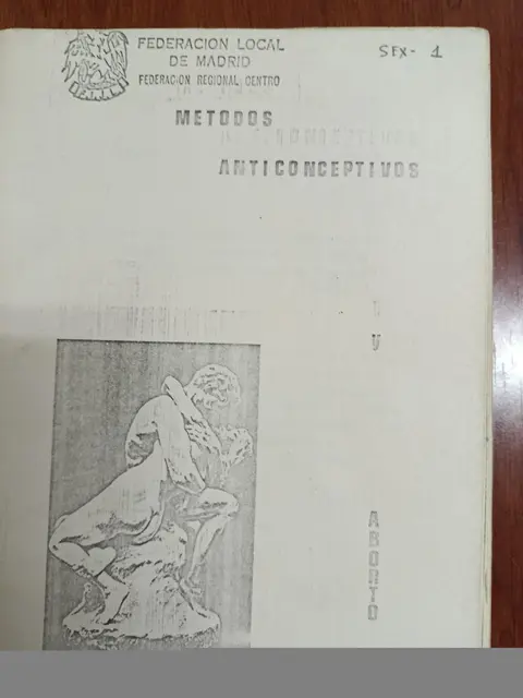 Vista principal de Métodos anticonceptivos y aborto