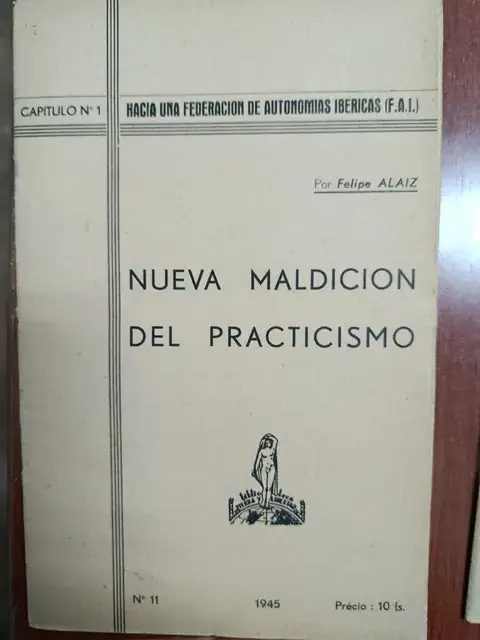 Vista principal de Hacia una Federación de Autonomías Ibéricas. Capítulo n.º 1: Nueva maldición del practicismo