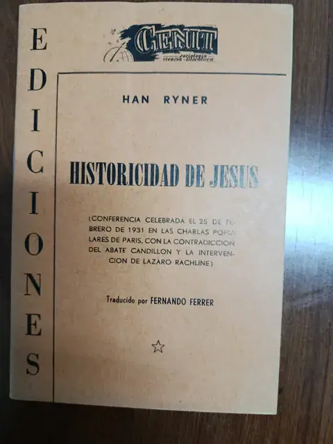 Vista principal de Historicidad de Jesús