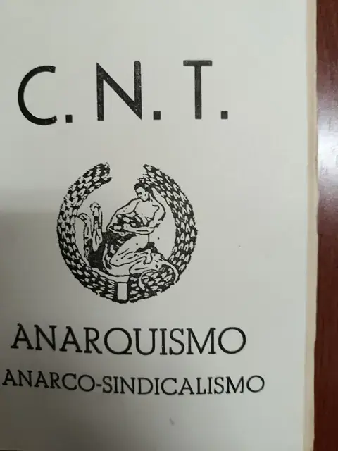 Vista principal de Anarquismo, anarcosindicalismo