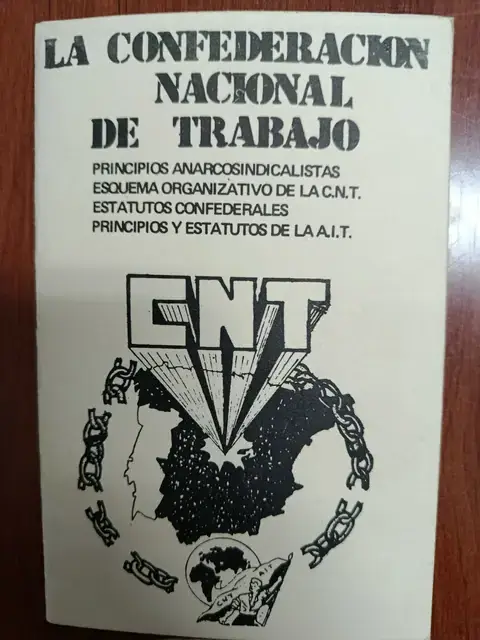 Vista principal de La Confederación Nacional del Trabajo