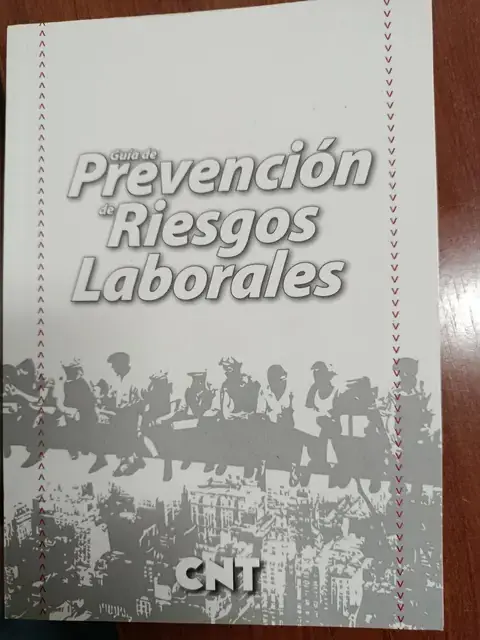 Vista principal de Guía de prevención de riesgos laborales