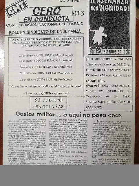 Vista principal de En Familia, n.º 13