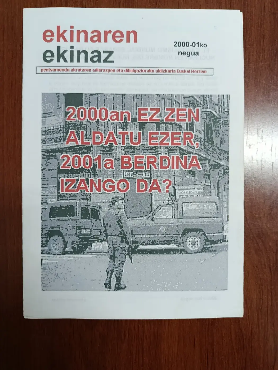 Vista principal de Ekinaren Ekinaz