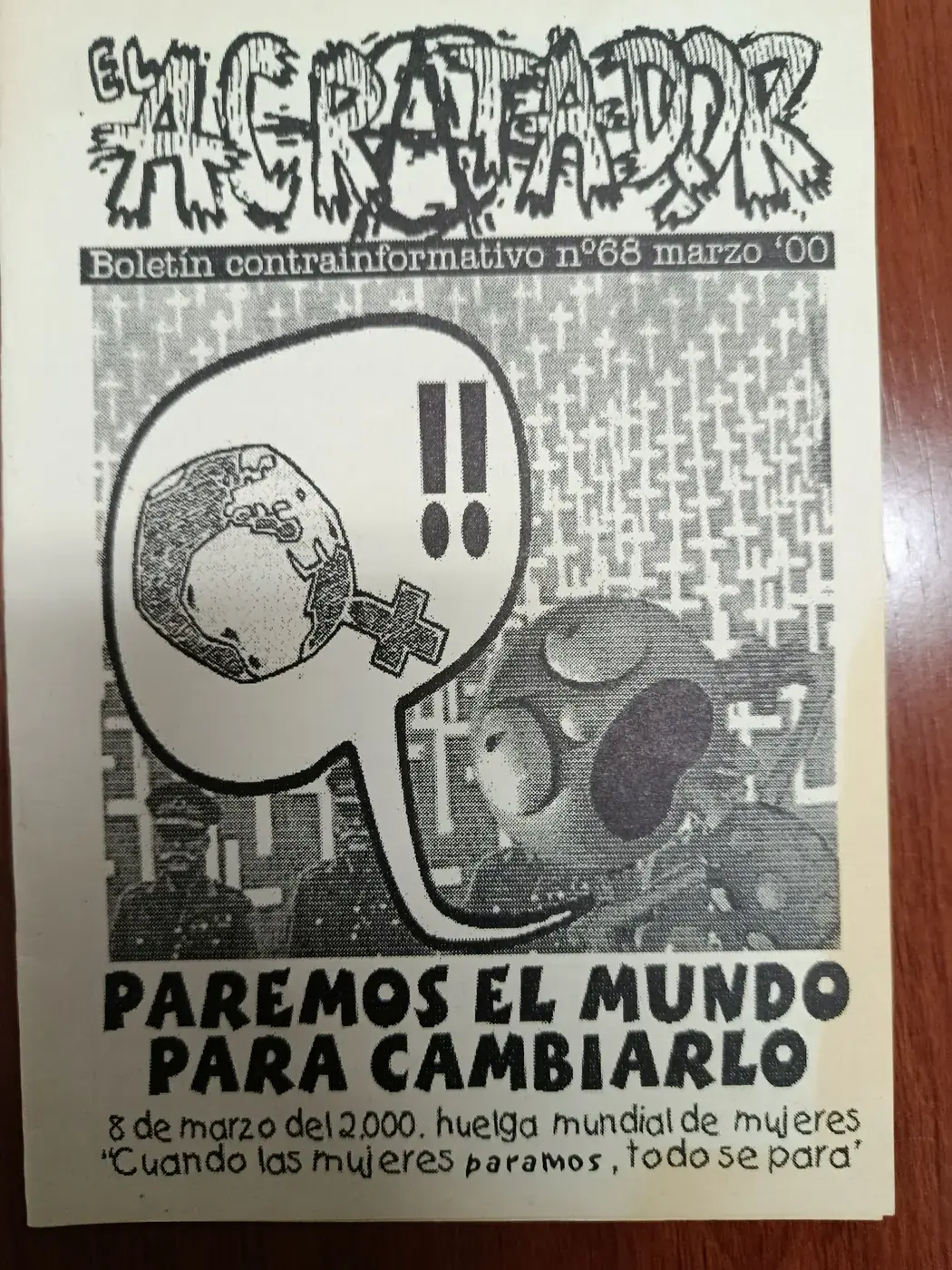 Vista principal de El Acratador