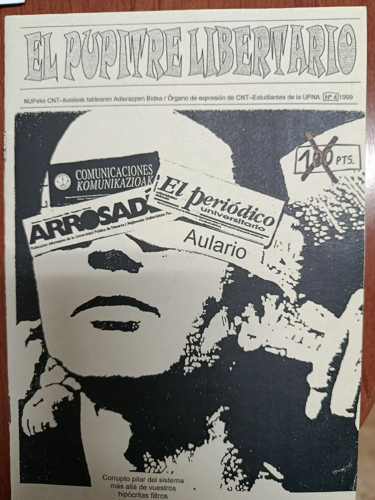 Vista principal de El Pupurre Libertario