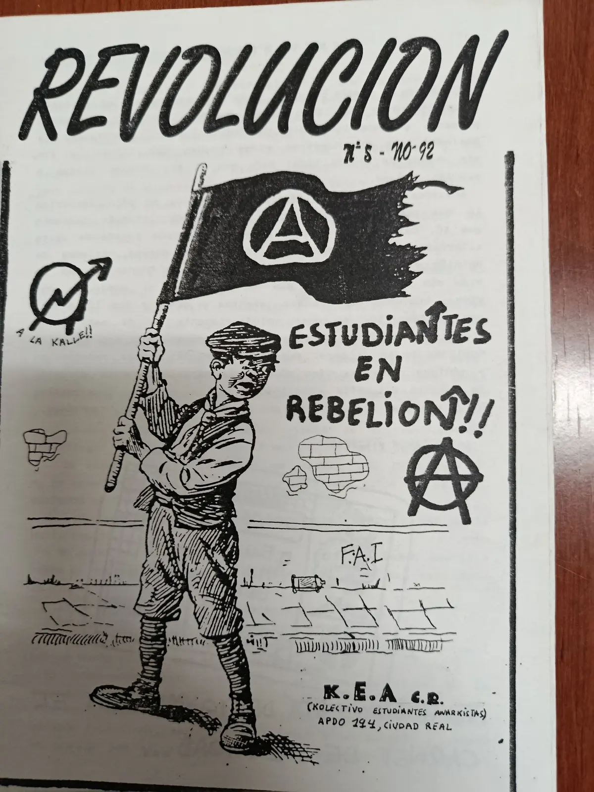 Vista principal de Revolución