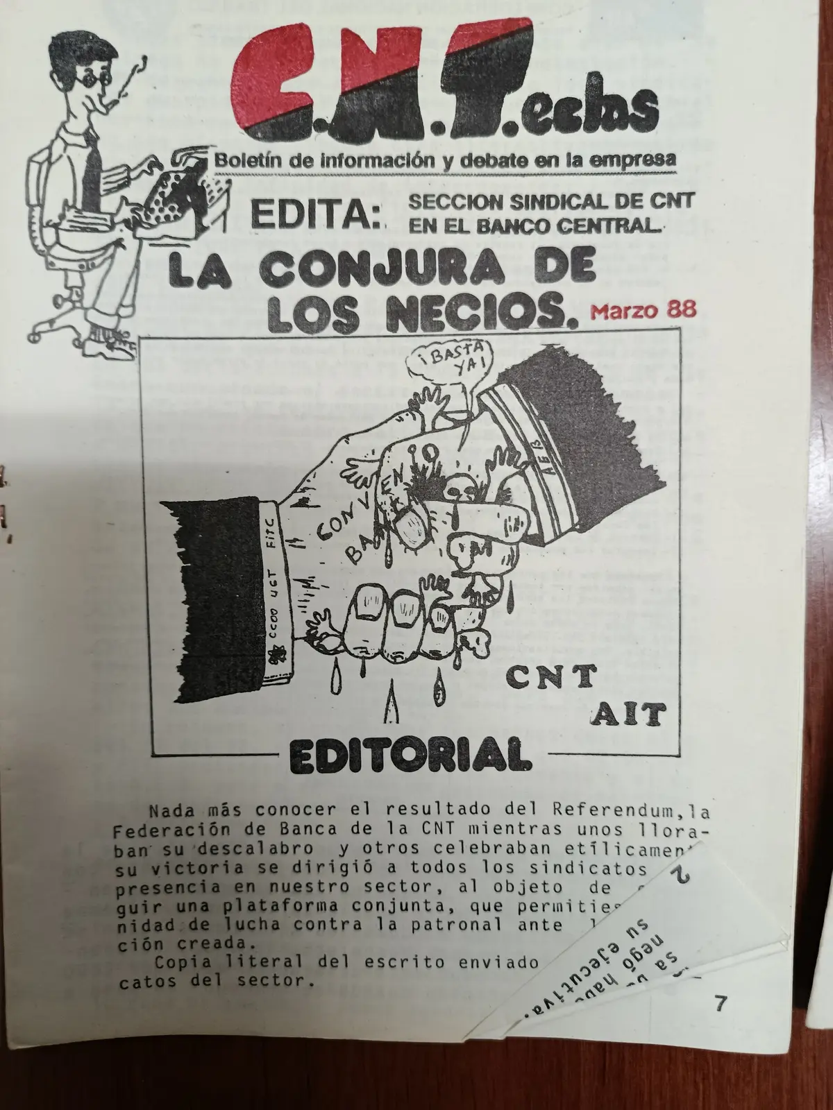 Vista principal de CNTeclas
