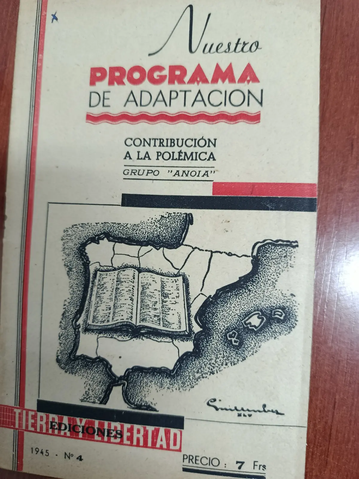 Vista principal de Nuestro programa de adaptación: contribución a la polémica