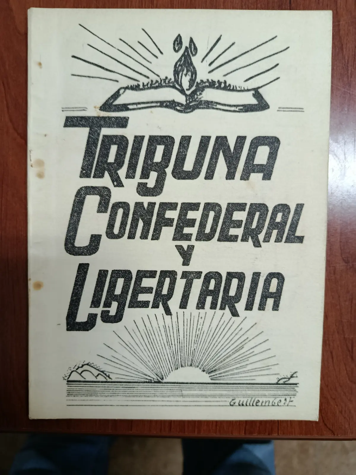 Vista principal de Tribuna Confederal y Libertaria