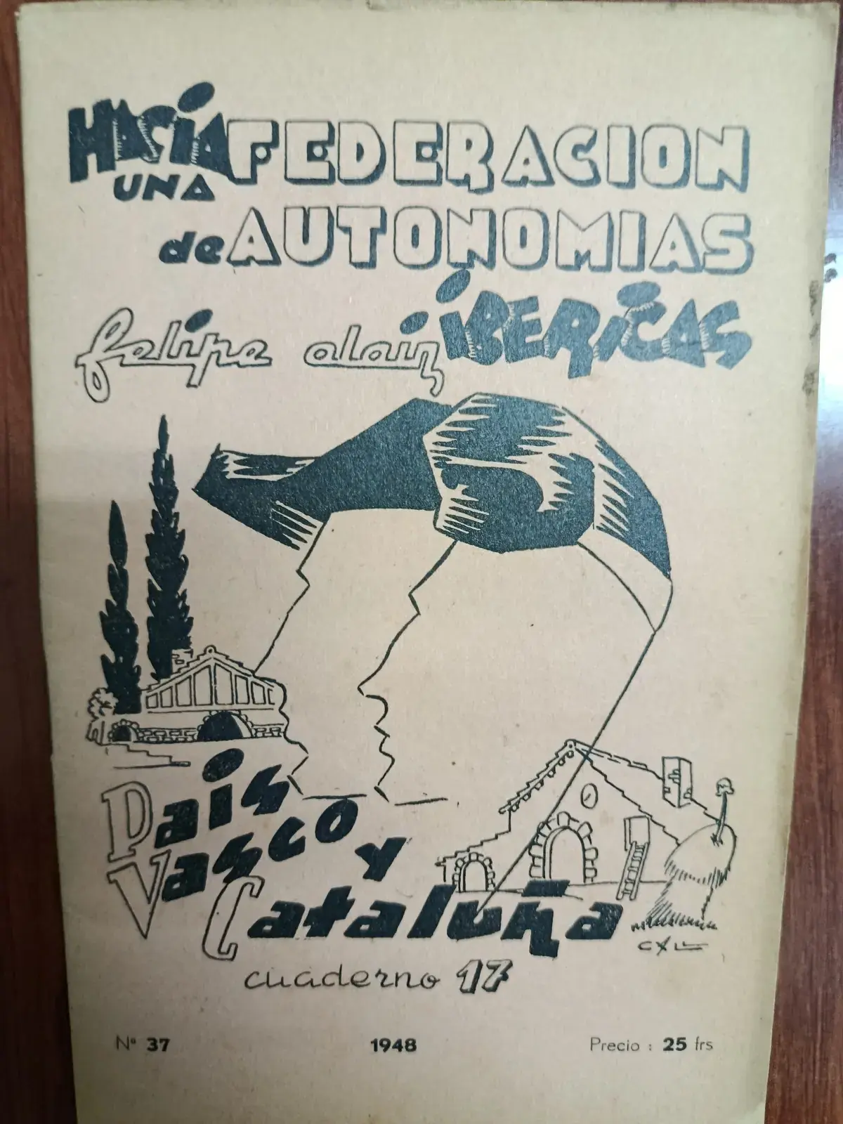 Vista principal de Hacia una Federación de Autonomías Ibéricas: País Vasco y Cataluña