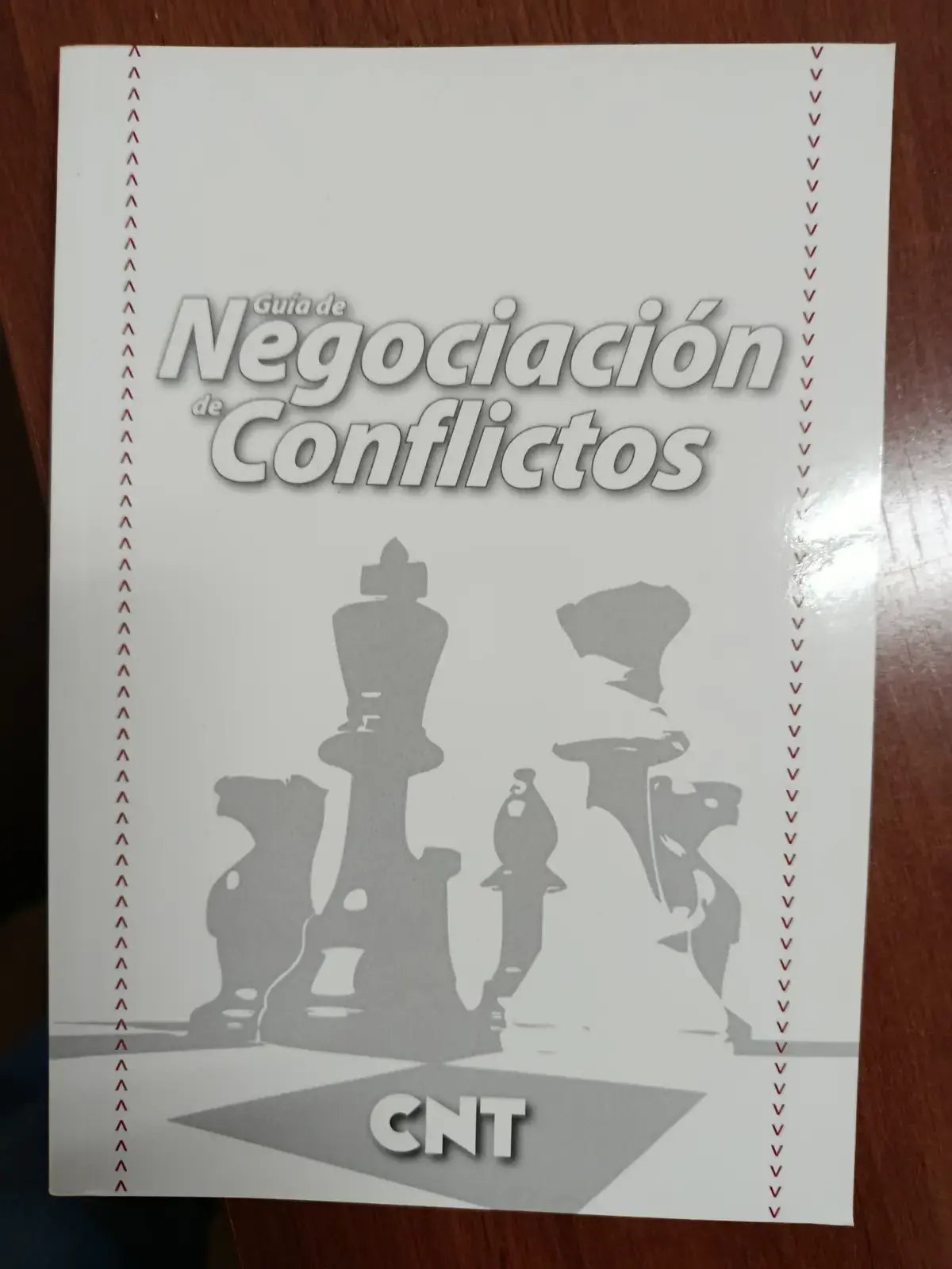Vista principal de Guía de negociación de conflictos