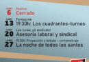 Los lunes… ¡Al sindicato! – Actividades de ENERO 2025