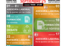 ¡Al sindicato! – Actividades de Septiembre 2025