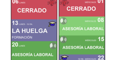 ¡Al sindicato! – Actividades de Abril 2026 ¡Al sindicato! – Actividades de Abril 2026